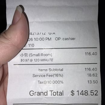 Genting Karaoke - receipt - Karaoke Near Me - San Jose, California Genting Karaoke - receipt - Karaoke Near Me - San Jose, California