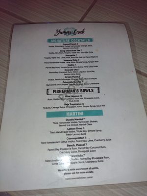 Menu photo 1 T Town Crab Tuscaloosa, AL