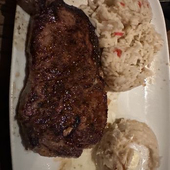 LongHorn Steakhouse - Ribeye, Mashed Potatoes, Seasoned Rice Pilaf - Steakhouses Near Me - Mentor, Ohio LongHorn Steakhouse - Ribeye, Mashed Potatoes, Seasoned Rice Pilaf - Steakhouses Near Me - Mentor, Ohio