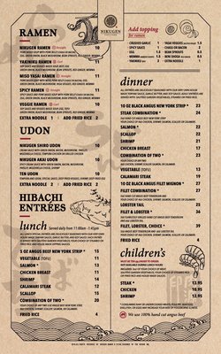 Menu photo 6 Nikugen Steak & Ramen Frisco, TX Menu photo 6 Nikugen Steak & Ramen Frisco, TX