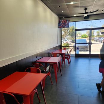 Donnas Crepes & Panini - Dining tables - Sandwiches Near Me - Corona, California Donnas Crepes & Panini - Dining tables - Sandwiches Near Me - Corona, California