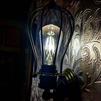 Innovation Beerworks - Normally not a fan of wallpaper, but this was a sharp look - New American Near Me - Richville, Michigan