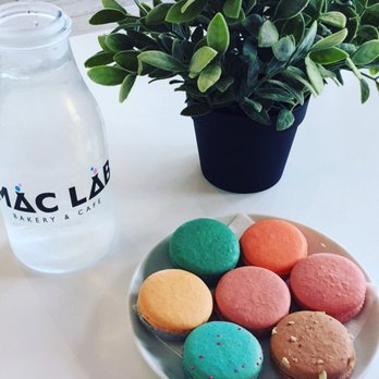Mac Lab - Cute decor (Yes I got 7 macaroons...)! - Coffee & Tea Near Me - Duluth, Georgia