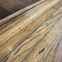 Kitchen floor - before