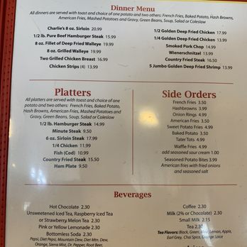 Charlie's Cafe - American Near Me - Freeport, Minnesota