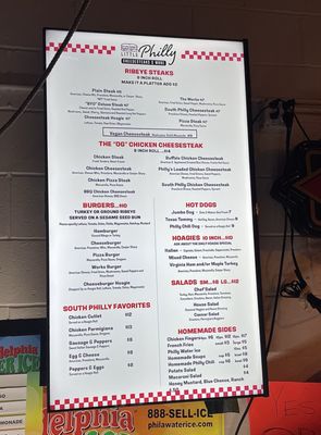 Menu photo 3 Little Philly St. Petersburg, FL