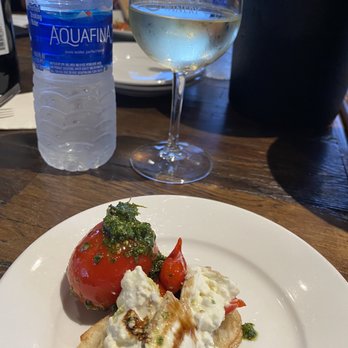 Sharrott Winery - Little bite of the Burrata Caprese Salad - Wineries Near Me - Hammonton, New Jersey Sharrott Winery - Little bite of the Burrata Caprese Salad - Wineries Near Me - Hammonton, New Jersey