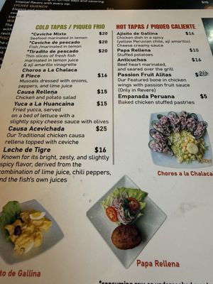 Menu photo 2 Rincon Limeño Boston, MA