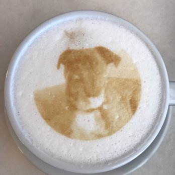 Immigrant Son Caffe - Ripple latte art - New American Near Me - Ventura, California Immigrant Son Caffe - Ripple latte art - New American Near Me - Ventura, California
