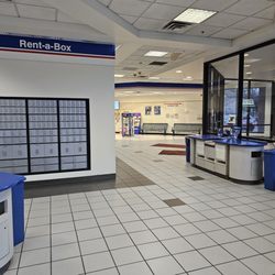 US Post Office - View of lobby from mailboxes