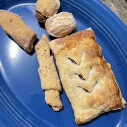Baltic Bakery - Cherry turnover and some tasty Polish cookies