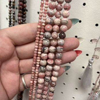 Beads and More - Rhodochrosite beads - Arts & Crafts Near Me - San Diego, California Beads and More - Rhodochrosite beads - Arts & Crafts Near Me - San Diego, California
