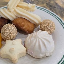 Grand China Buffet - Fried banana, donut, sesame balls, custard bun
