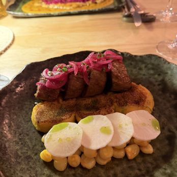 COTOA - Pork with potato cakes - Latin American Near Me - Miami, Florida