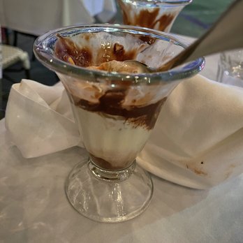 Marzano - Soft Serve with Hot Fudge and Almonds - Italian Near Me - Oakland, California Marzano - Soft Serve with Hot Fudge and Almonds - Italian Near Me - Oakland, California