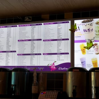 Chatime - Dundas - Chatime drink menu - Coffee & Tea Near Me - Toronto, Ontario