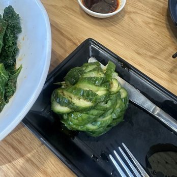 Dough Zone Dumpling House - Sweet & Sour Cucumber   甜辣小黄瓜 - Dim Sum Near Me - San Jose, California