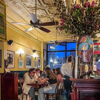 Le Bouchon - Partial view of the dining area at Le Bouchon - French Near Me - Chicago, Illinois