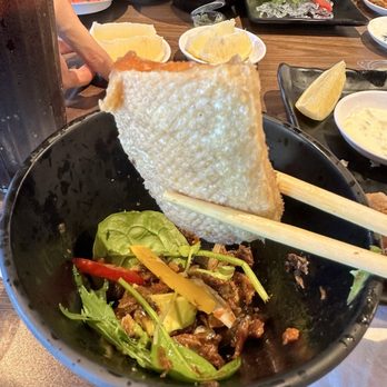 Waka Sakura - The crispy salmon belly was SO GOOD! - Conveyor Belt Sushi Near Me - Irvine, California Waka Sakura - The crispy salmon belly was SO GOOD! - Conveyor Belt Sushi Near Me - Irvine, California