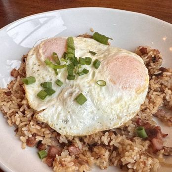 Kihei Caffe Lahaina - Spam Fried rice with eggs - Breakfast & Brunch Near Me - Lahaina, Hawaii Kihei Caffe Lahaina - Spam Fried rice with eggs - Breakfast & Brunch Near Me - Lahaina, Hawaii