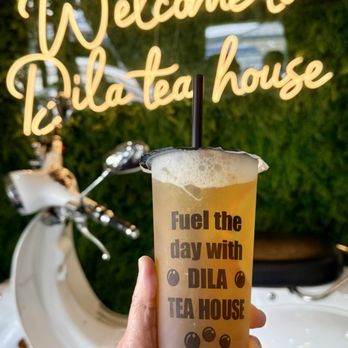 Dila Tea House - 16. Peach Paradise... - Bubble Tea Near Me - Stockton, California