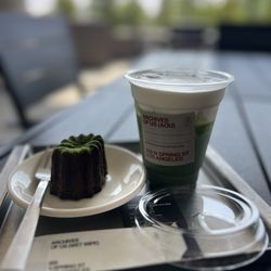 Matcha and a like treat