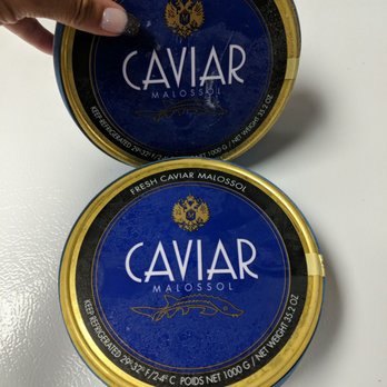 Daniel's Caviar - So you understand the size, this is 35.2oz  of blackest black Siberian roe. - Specialty Food Near Me - Buffalo Grove, Illinois