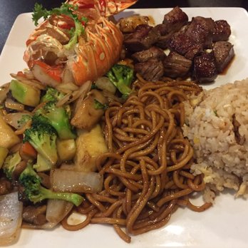 Sakura - Filet mignon and lobster dish -- really big dish and nice flavors. - Japanese Near Me - The Villages, Florida Sakura - Filet mignon and lobster dish -- really big dish and nice flavors. - Japanese Near Me - The Villages, Florida