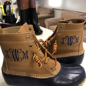 ACE Alterations & Monogram - Duck boots monogram - Sewing & Alterations Near Me - Columbia, South Carolina ACE Alterations & Monogram - Duck boots monogram - Sewing & Alterations Near Me - Columbia, South Carolina