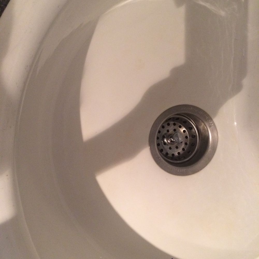 This sink used to be stained brown and I hadn't been able to get it out for months despite almost daily cleaning, BUT LOOK AT IT NOW!!! This sink used to be stained brown and I hadn't been able to get it out for months despite almost daily cleaning, BUT LOOK AT IT NOW!!!
