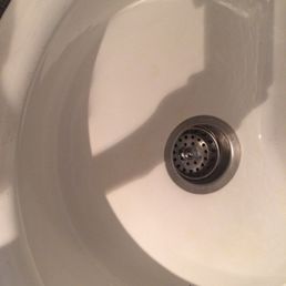 This sink used to be stained brown and I hadn't been able to get it out for months despite almost daily cleaning, BUT LOOK AT IT NOW!!!