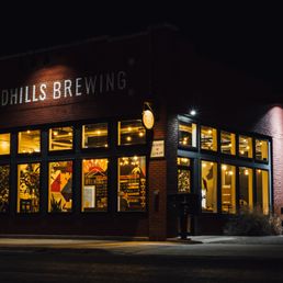 Exterior outside entrance of Sandhills Brewing - Sandhills Brewing in Hutchinson - Hutchinson, Kansas Exterior outside entrance of Sandhills Brewing - Sandhills Brewing in Hutchinson - Hutchinson, Kansas