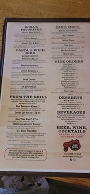Menu photo 2 Grandma’s Saloon & Grill - Virginia Virginia, MN