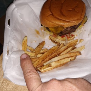 Foster's Grille - Photo of our order when we got home... - Burgers Near Me - Cape Coral, Florida Foster's Grille - Photo of our order when we got home... - Burgers Near Me - Cape Coral, Florida