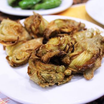 Cal Pep - Crispy Artichoke - Mediterranean Near Me - Barcelona, B Cal Pep - Crispy Artichoke - Mediterranean Near Me - Barcelona, B