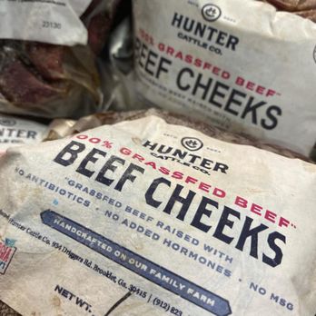 Burbage Meats - 100% Grass Fed Beef Cheeks - Meat Shops Near Me - Charleston, South Carolina