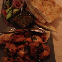 Parwana Afghan Restaurant - Spicy Marinated Chicken main comes with naan