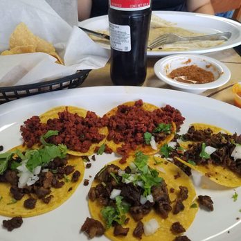 Gonzalez's Restaurant - Carne asada and el pastor Tacos and free chips and salsa - Mexican Near Me - Orange, California