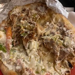 Basilic & Co Grenoble Albert 1er - Galette kebab avec 3 bouts de kebab... Autrement dit : vide, rien à manger, pour 11€ : arnaque!
