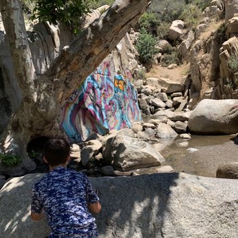 Ortega Falls - Rock - Hiking Near Me - Lake Elsinore, California