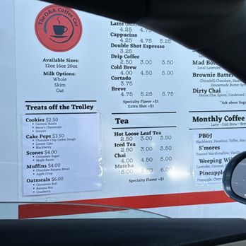 The O&A Coffee Car - Menu - Coffee & Tea Near Me - Culpeper, Virginia The O&A Coffee Car - Menu - Coffee & Tea Near Me - Culpeper, Virginia