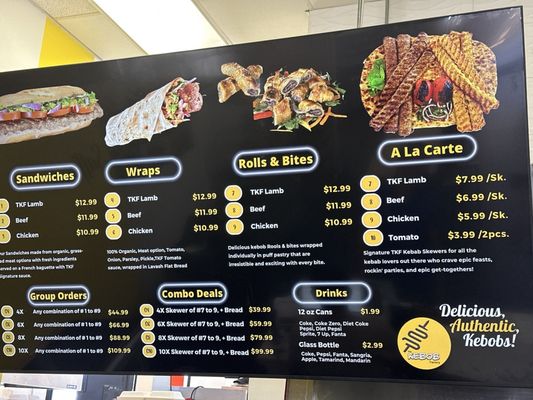 Menu photo 1 The Kebob Factory Torrance, CA Menu photo 1 The Kebob Factory Torrance, CA
