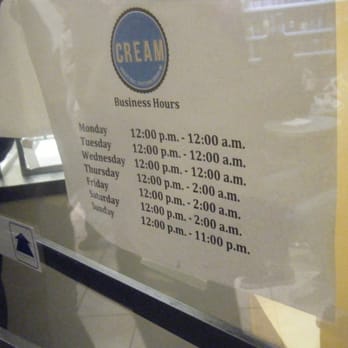 CREAM - Hours - Desserts Near Me - Berkeley, California