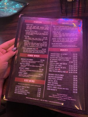 Menu photo 1 Winchester Bar & Grill Omaha, NE Menu photo 1 Winchester Bar & Grill Omaha, NE