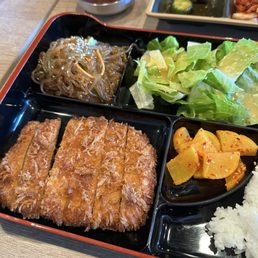 Katsu Pork Cutlet Lunch Box