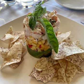 Chart House - Shrimp, Avocado & Mango Stack - Seafood Near Me - Redondo Beach, California Chart House - Shrimp, Avocado & Mango Stack - Seafood Near Me - Redondo Beach, California
