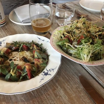 Margot - Heirloom tomatoes and friess salad - Spanish Near Me - Culver City, California Margot - Heirloom tomatoes and friess salad - Spanish Near Me - Culver City, California