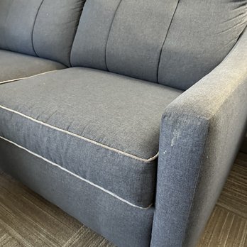 Hampton Inn Middletown - I also did not sit on this sofa. Gross! - Hotels Near Me - Middletown, New York