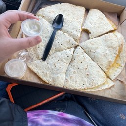 Veggie quesadilla Veggie quesadilla
