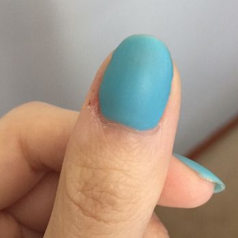 Brush Nail Studio - Cuticles are still there - Nail Salons Near Me - Pittsburgh, Pennsylvania